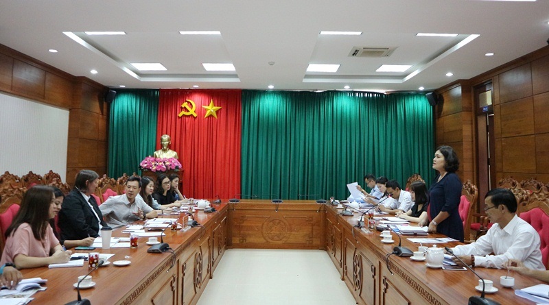 Đoàn công tác của Bộ Lao động – Thương binh và Xã hội làm việc với UBND tỉnh về công tác phòng chống đuối nước